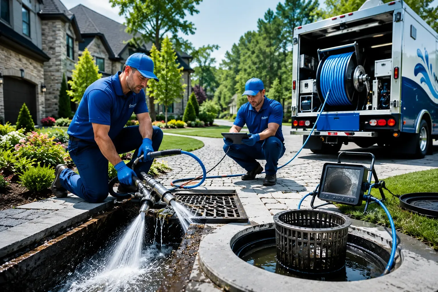 Local outdoor drain cleaning professionals in Waynesfield, OH